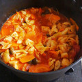 マルコポロリ♪'s cooksnap of when they made 簡単！鶏肉と野菜のトマト缶煮.