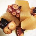 クックADNRKG☆'s cooksnap of when they made 味染み大根とやわらか蛸の煮物.