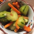 ゆっきぃちえこ's cooksnap of when they made 簡単☆梅きゅうり.