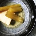 マイﾊﾞｯﾊ's cooksnap of when they made フキと高野豆腐の煮物.