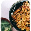 Kanaslunch's cooksnap of when they made うなぎのタレで♡簡単早い！！絶品豚丼♡.