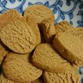 こねこのパンや's cooksnap of when they made 米ぬか&きなこのクッキー.