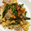 m_mind's cooksnap of when they made テキトーに作ってもハズさないニラ玉☆.
