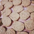 ﾏﾕｺｺ's cooksnap of when they made ヘンプパウダーと白胡麻のさくさクッキー☪.