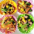 3110嫁's cooksnap of when they made 朝ラク弁当おかず♪手作り冷凍小松菜コーン.
