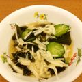 Ahipara's cooksnap of when they made 三杯酢で簡単！山芋とわかめの酢の物.