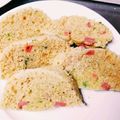 ひまんちゃんママ's cooksnap of when they made 朝ごはん離乳食☆レンジでHMケークサレ♡.