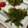 ポキコちゃん's cooksnap of when they made 山菜☆コシアブラのにんにくバター炒め.