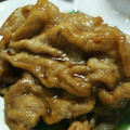 nobinon08's cooksnap of when they made 簡単！豚の生姜焼き♡.