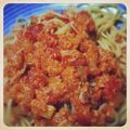 kanyaharu's cooksnap of when they made ツナ&蟹缶のトマトクリームパスタ.