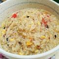 ☆yamanou★'s cooksnap of when they made トマトと卵の雑炊.