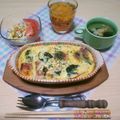 ﾁｮﾎﾞﾋﾟ's cooksnap of when they made ベーコンとほうれん草のキッシュ風.