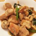 西野。's cooksnap of when they made 鶏肉と小松菜の炒め物.