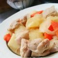 まぐゆ's cooksnap of when they made 塩鶏じゃが♪鶏肉で塩味の肉じゃが.