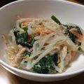 やふやふ's cooksnap of when they made 子供も大好き♡小松菜人参ツナマヨ和え.