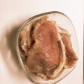discrption's cooksnap of when they made 豚肉を柔らかくする下拵え.