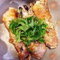 puchiyuki's cooksnap of when they made なすの豚肉巻き大葉添え★柚子胡椒ポン酢.