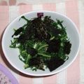 shiho869's cooksnap of when they made お肌もピカピカ！？水菜のナムル.