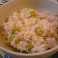 イタチョカ's cooksnap of when they made 枝豆としらすのダイエットご飯☆.