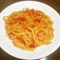 のかまるこ's cooksnap of when they made 定番♡トマトソースのスパゲッティ.