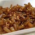 hafsia's cooksnap of when they made ふきの甘辛煮.