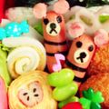 ＊くいしんぼん's cooksnap of when they made キャラ弁に♪クマさんウィンナー♥.