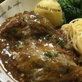 yoco152's cooksnap of when they made 洋食屋さんの【ブラウン・ロールキャベツ】.