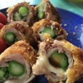 クック5K74O2☆'s cooksnap of when they made アスパラガスのチーズカツ.