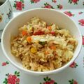 mataeeee's cooksnap of when they made カレーピラフ風炊き込みご飯.