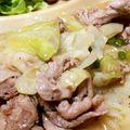 Coo★TKT's cooksnap of when they made 豚バラ肉の中華風あんかけ野菜炒め.
