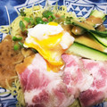 まもくるりん's cooksnap of when they made ゆで鶏の冷やし中華 胡麻だれの作り方.