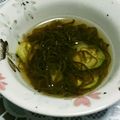 み〜も's cooksnap of when they made 簡単！朝食に！キュウリとめかぶの酢の物.