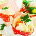 のん♪♪のん's cooksnap of when they made 母の日＆お祝いに☆ミニ花束ごはん.