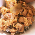 maaaayko's cooksnap of when they made 簡単＊甘辛味＊とろとろ卵の親子丼♪.