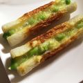 map2511's cooksnap of when they made 竹輪と枝豆のマヨWチーズ♡お弁当に♡.