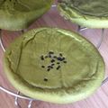 NekoFish's cooksnap of when they made 平焼き抹茶あんぱん.