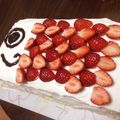 ayaakari's cooksnap of when they made こどもの日♪こいのぼりケーキ☆.