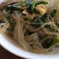 ちゃんこまんさん's cooksnap of when they made ニラと油揚げと春雨の中華煮♡.