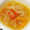 クックHC4IJ6☆'s cooksnap of when they made 簡単 炒め玉ねぎ 人参ピーマンの スープ.