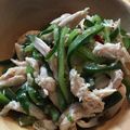 rufum's cooksnap of when they made 鶏ササミとキュウリのニンニクごま油和え.