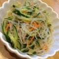 cicamama's cooksnap of when they made すし酢でかんたん♪春雨サラダ.