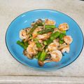 クックURG5BA☆'s cooksnap of when they made えびとアスパラの炒め物.