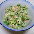 7あおい7's cooksnap of when they made おくらのおかかマヨ和え.