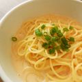 のりてぃｓｘ's cooksnap of when they made 明太子クリーム♡スープパスタ風♡.