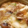 クックLZB01B☆'s cooksnap of when they made 香味ペーストで鶏ごぼう団子鍋.
