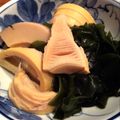 かりん☆'s cooksnap of when they made お醤油だけで。たけのことワカメの若竹煮.