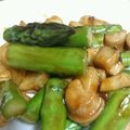 Mickysan3's cooksnap of when they made アスパラとエリンギ♡オイスターバター炒め.