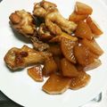 クックGWWTBQ☆'s cooksnap of when they made 手羽元と大根の煮物.
