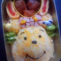 ふな氏's cooksnap of when they made プーさん大好き♪弁当（キャラ弁）.