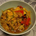 gongmei's cooksnap of when they made ヘルシー！厚揚げ×小松菜の和風カレー丼♪.